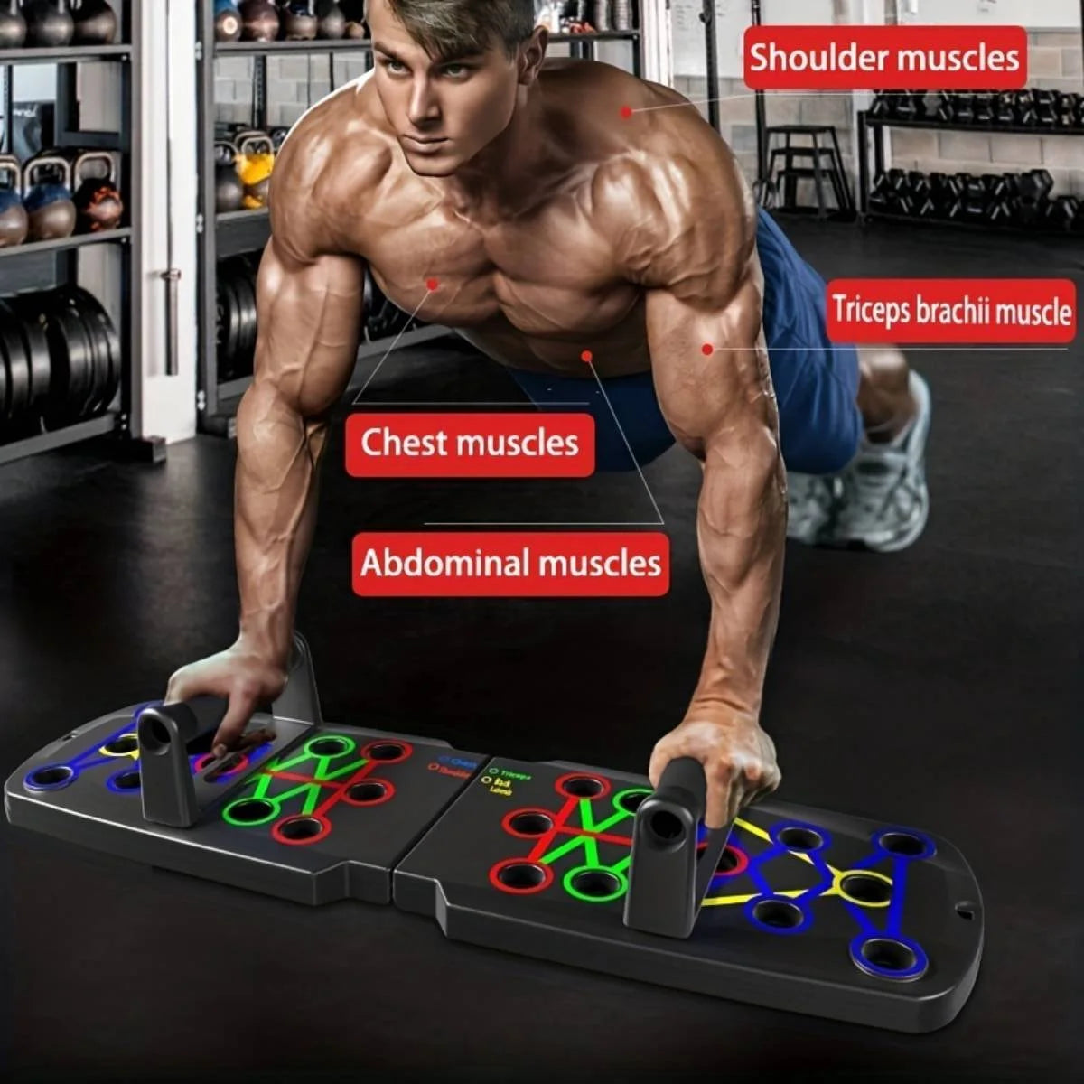 PushZone 9-in-1 Ultimate Push Up Board