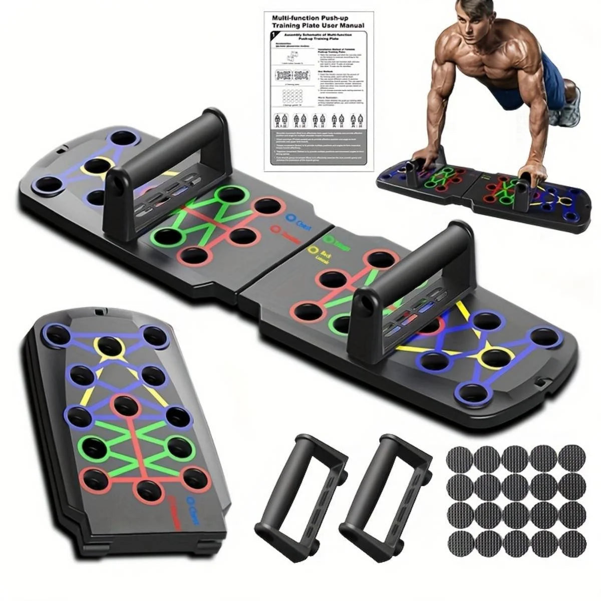 PushZone 9-in-1 Ultimate Push Up Board