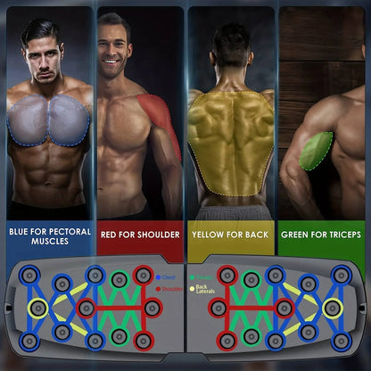 PushZone 9-in-1 Ultimate Push Up Board